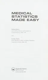 Cover of MEDICAL STATISTICS MADE EASY