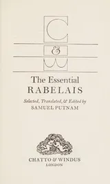 Cover of The essential Rabelais