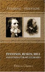 Cover of Tennyson, Ruskin, Mill