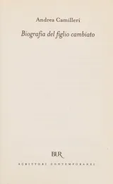 Cover of Biografia del figlio cambiato
