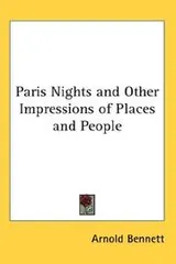 Cover of Paris nights, and other impressions of places and people