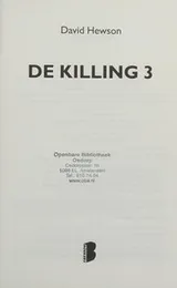 Cover of De killing 3