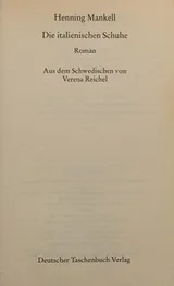 Cover of Die italienischen Schuhe