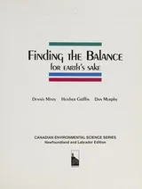 Cover of Finding the balance