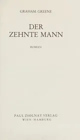 Cover of Der zehnte Mann
