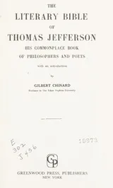 Cover of The literary Bible of Thomas Jefferson