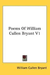 Cover of Poems Of William Cullen Bryant V1