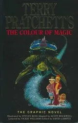 Cover of Terry Pratchett's The colour of magic