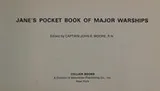 Cover of Jane's Pocket Book of Major Warships