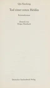 Cover of Tod einer roten Heldin