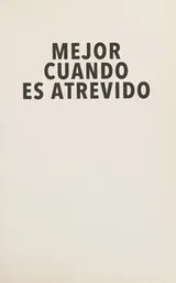 Cover of Mejor cuando es atrevido