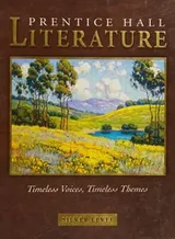 Cover of Prentice Hall Literature--Timeless Voices, Timeless Themes--Silver Level