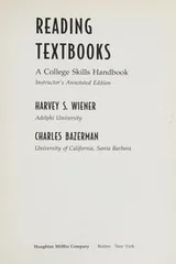 Cover of Reading textbooks