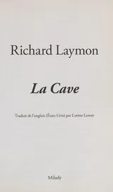 Cover of La cave