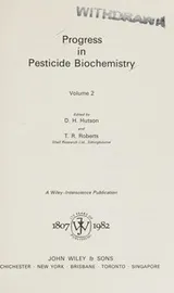 Cover of Progress in pesticide biochemistry