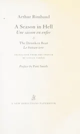 Cover of A season in hell & The drunken boat