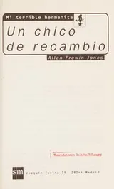 Cover of Un chico recambio