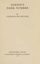 Cover of Coffin's Dark Number