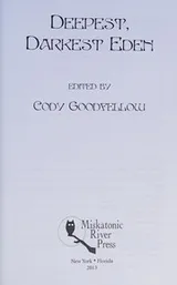 Cover of Deepest, darkest Eden