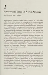 Cover of Poverty and Poverty Alleviation Strategies in North America