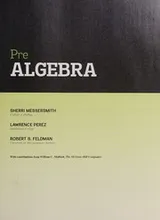 Cover of Prealgebra with P. O. W. E. R. Learning