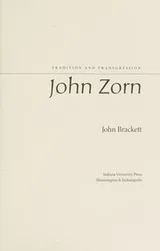 Cover of John Zorn