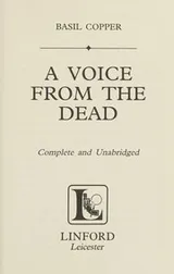 Cover of A voice from the dead