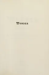 Cover of Wonder