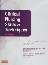 Cover of Clinical nursing skills & techniques