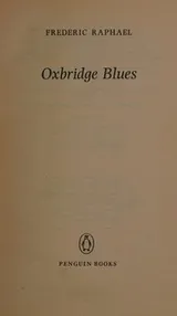 Cover of Oxbridge blues