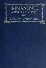 Cover of Immanence: a book of verses