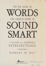 Cover of The Big Book of Words You Should Know to Sound Smart