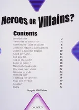 Cover of Heroes or villains?