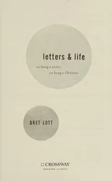 Cover of Letters and Life