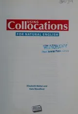 Cover of Using collocations for natural English