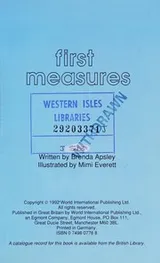 Cover of First Measures (Little Owl Young Learners)