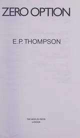 Cover of Zero option