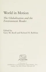 Cover of World in motion