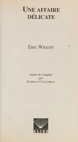 Cover of A sensitive case