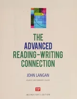 Cover of Advanced Reading-Writing Connection