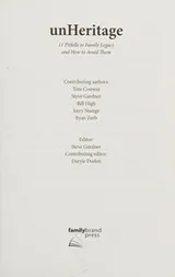 Cover of Unheritage