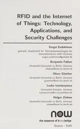Cover of RFID and the Internet of Things