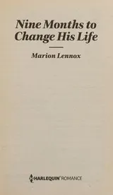 Cover of Nine Months to Change His Life