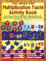 Cover of The mega-fun multiplication facts activity book
