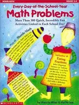 Cover of Every Day of the School Year Math Problems Grades 2-4