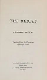 Cover of The rebels