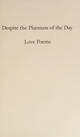 Cover of Despite the Plainness of Day