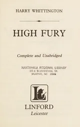 Cover of High Fury