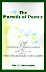 Cover of The Pursuit of Poetry