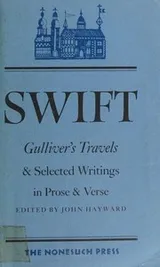 Cover of Gulliver's travels and selected writing in prose and verse
